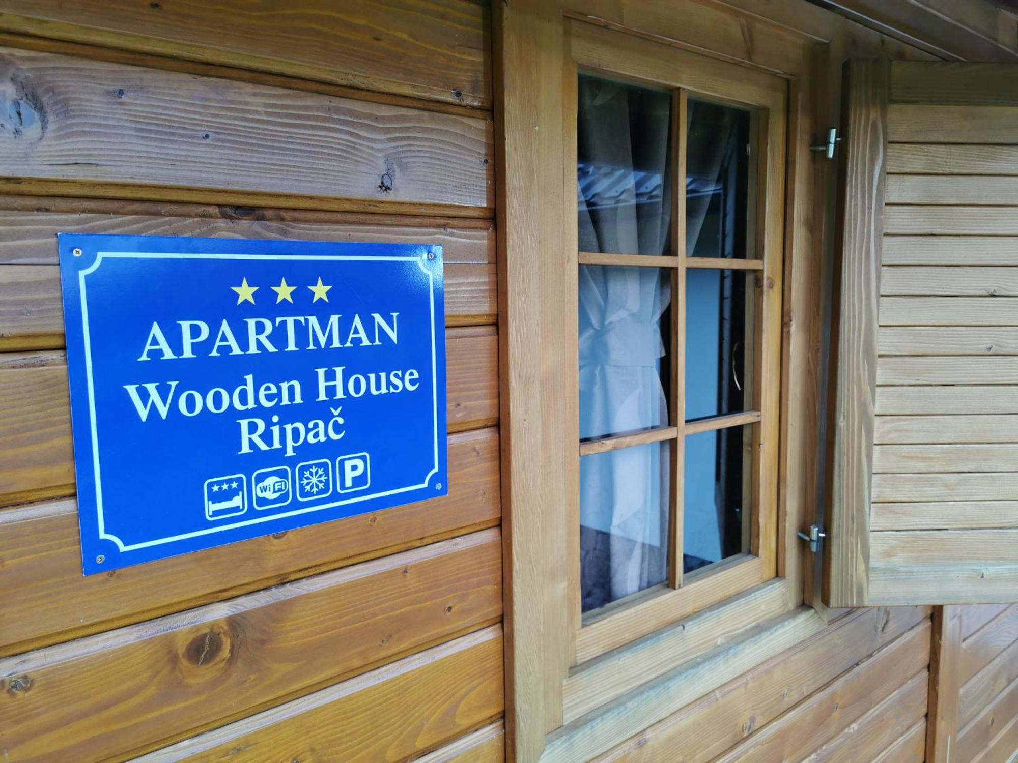 Wooden House Ripac Villa Bihać Eksteriør bilde